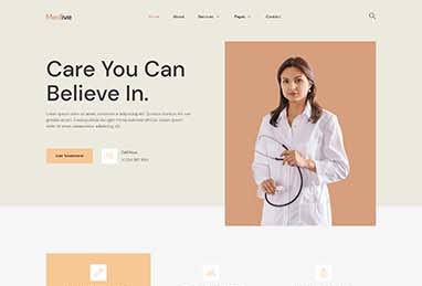 Medive - Health & Medical Elementor Template Kit