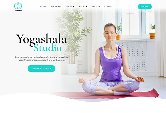 Yogashala - Yoga & Meditation Elementor Template Kit