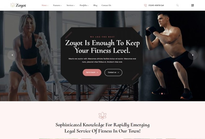 Zoyot - Sports and Fitness