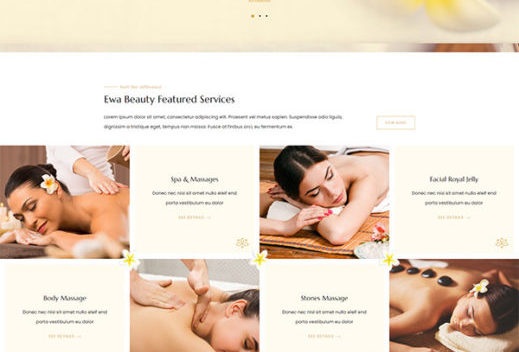 Ewa - Beauty & Spa Salon Template Kit