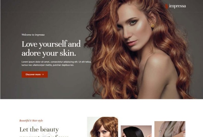 Impressa - template kit for personal stylist
