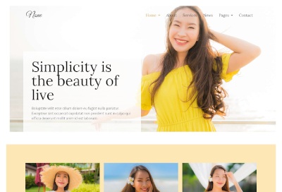 None - Creative Portfolio Template Kit