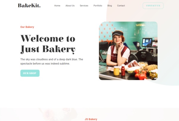 Bakekit - Cake Elementor Template Kit