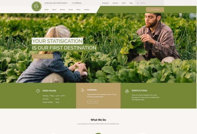 Botanika - Farm and Agricultural Elementor Kit
