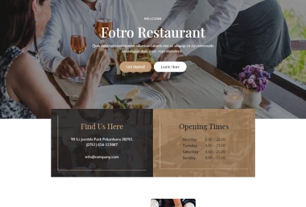 Fotro - Food & Restaurant Elementor Template Kit