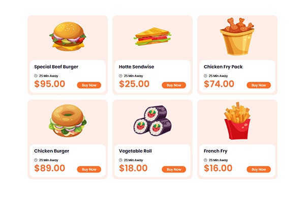 Hotte - Take Away Food Elementor Template Kit