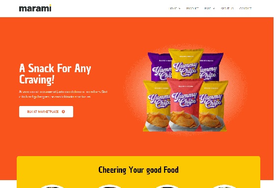 Marami - Snack, Chips and Bakery Template Kit