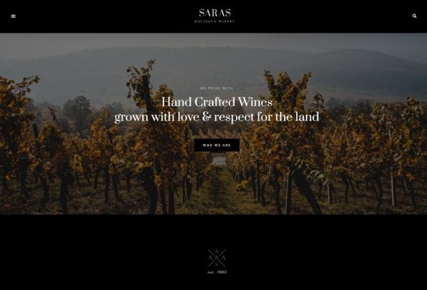 Saras - Wine Template Kit