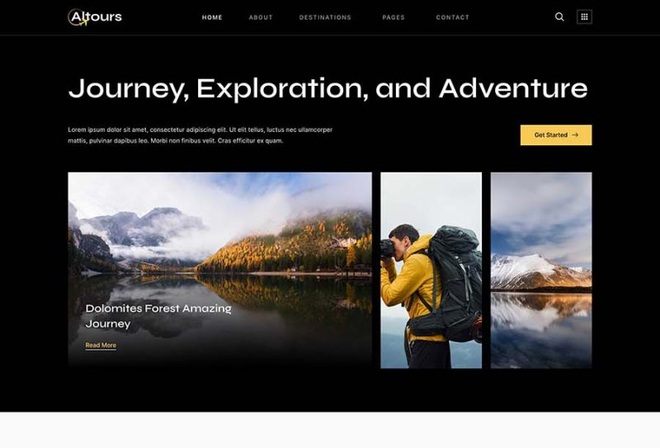 Altours - Travel & Tour Agency Elementor Template Kit