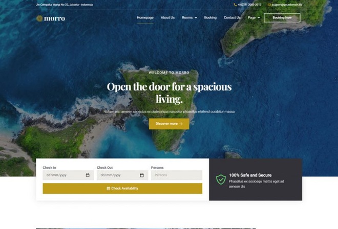Morro - Template kit for Resort