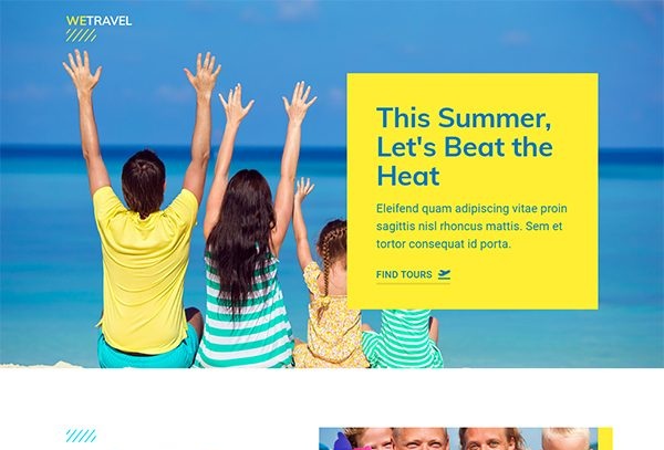 WeTravel - Travel and Tourism Template Kit