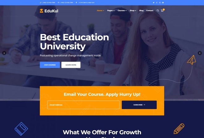 Edukul - Online Education Learning & LMS