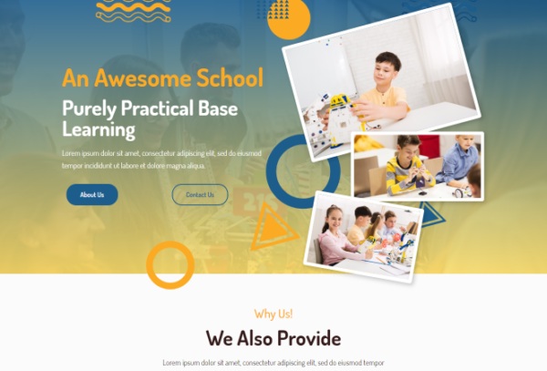 Schooly - Education & Online Courses Elementor Template Kit
