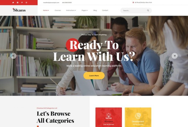 Skans - LMS & Online Education