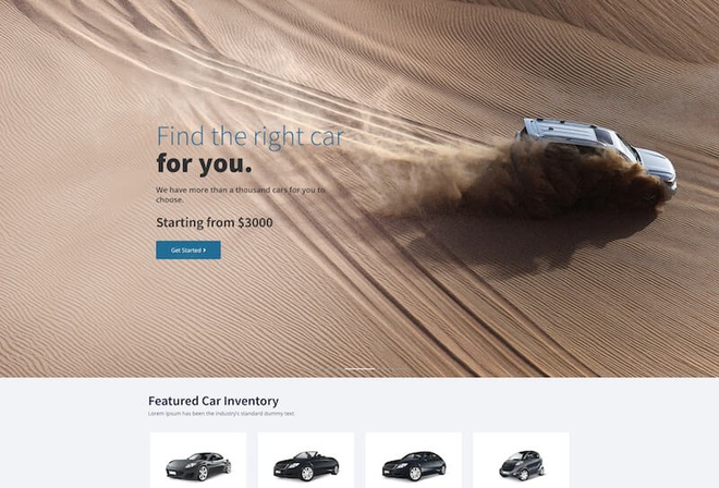 AutoShow - Car Shoowroom & Dealer Automotive Elementor Template Kit