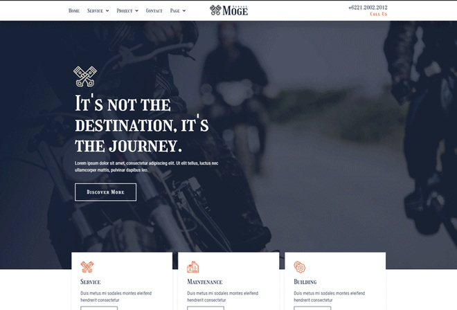 Moge - Template Kit for Motorcycle Repair