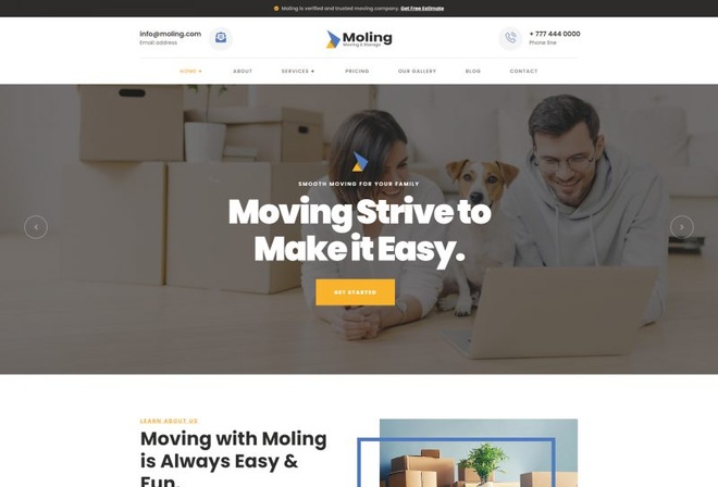 Moling - Moving and Storage Business Services