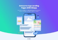 BahApp - Apps Landing Template Kit
