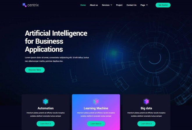 Centrix - Template Kit For Artificial Intelligence Service