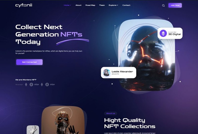 Cyfonii - NFT Portfolio