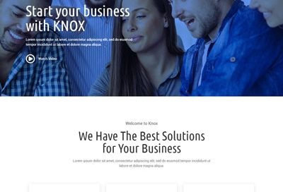 Knox - Apps Template Kit
