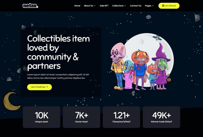 Netzo - Template kit for NFT