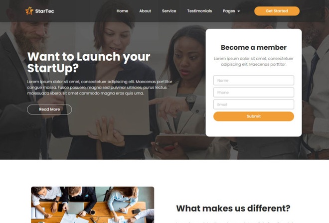 StarTec - Saas Template Kit