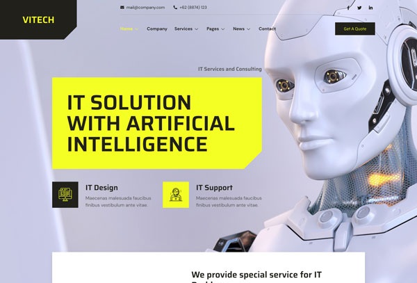 Vitech - Technology & IT Solution Template Kit