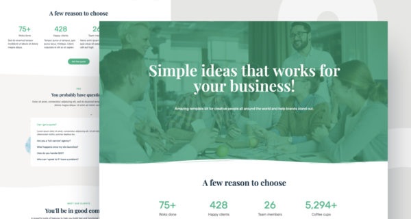 Waves - Startup Agency Template Kit