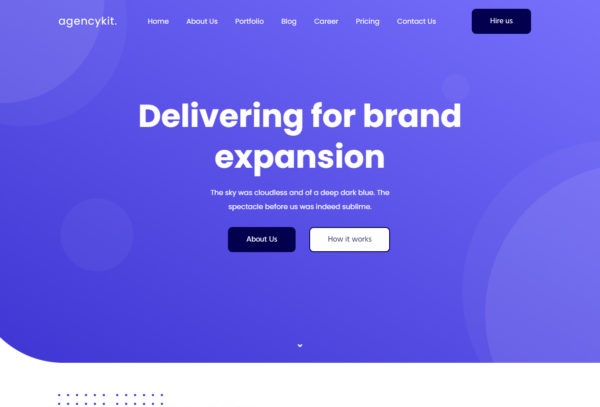 Agencykit Elementor Template Kit