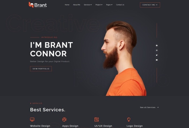 Brant - Creative Portfolio & Agency