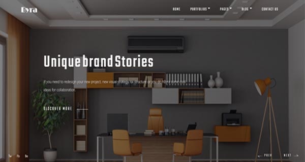 Byra - Creative portfolio & Agency kit
