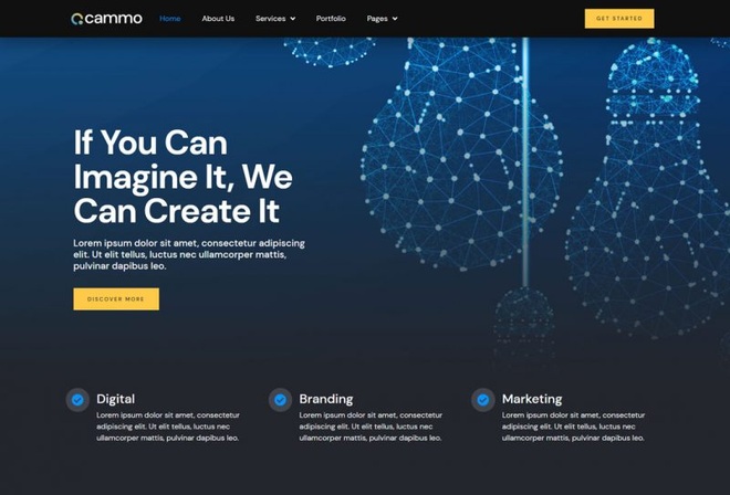 Cammo - Template Kit for Creative Agency