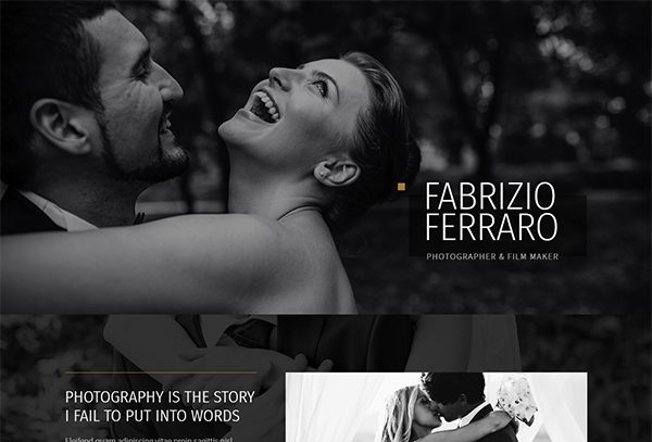 FabPhoto - Photography and Portfolio Template Kit