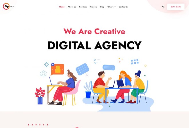 Figura - Creative Agency Elementor Template kit