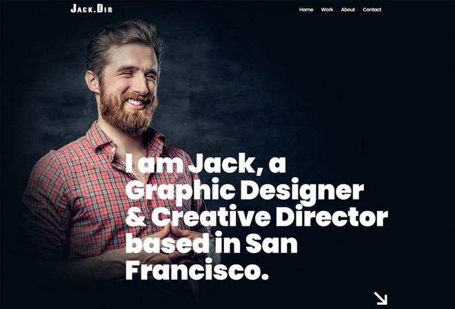 Jack.Dir Personal Design Portfolio - Elementor Template Kit
