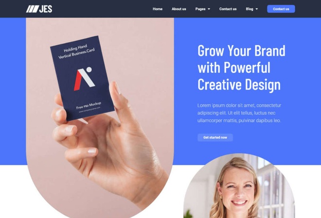 Jes - Creative Agency Elementor Template Kit