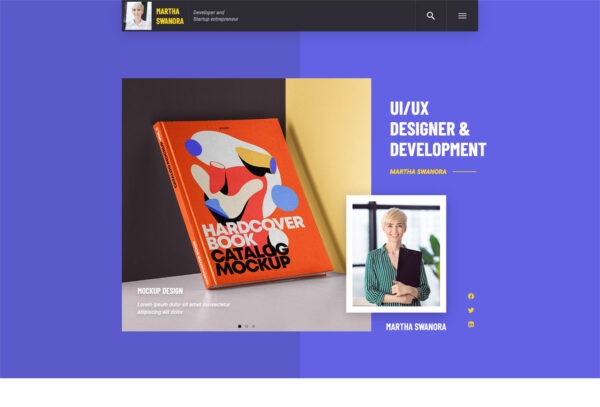 MIH - Personal Portfolio & Resume Template Kit