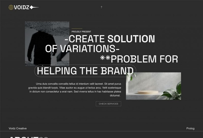 Voidz - Creative Agency Elementor Template Kit