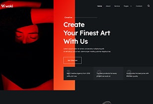 Woki - Creative Agency Elementor Template Kit