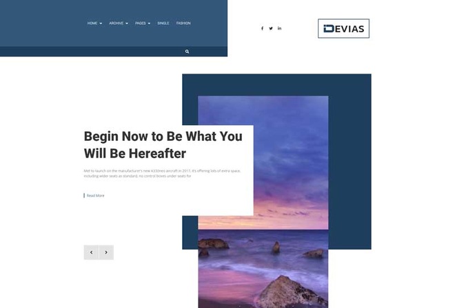 Devias Elementor Template Kit