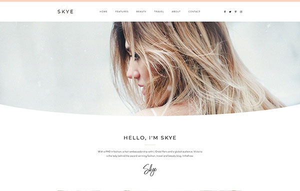 Skye - Modern Blog Template Kit