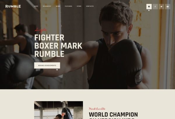 Ancorathemes Boxing & Fighting Template Kit