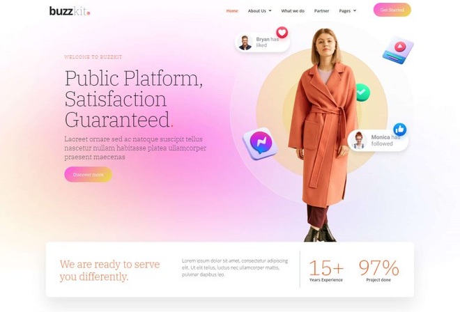 Buzzkit - Template kit for influencer