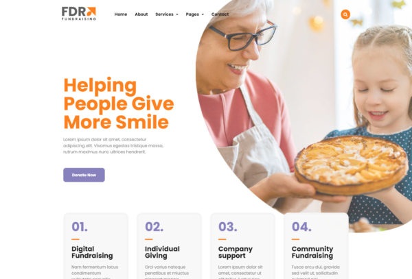 FDR | Responsive Fundrising Web