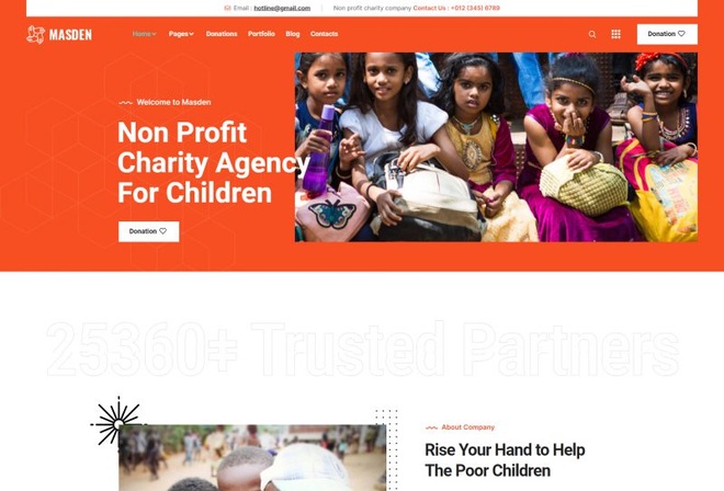 Masden - Charity & Donation