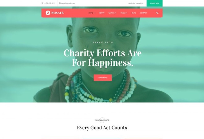 Nusafe | Charity & Non-Profit
