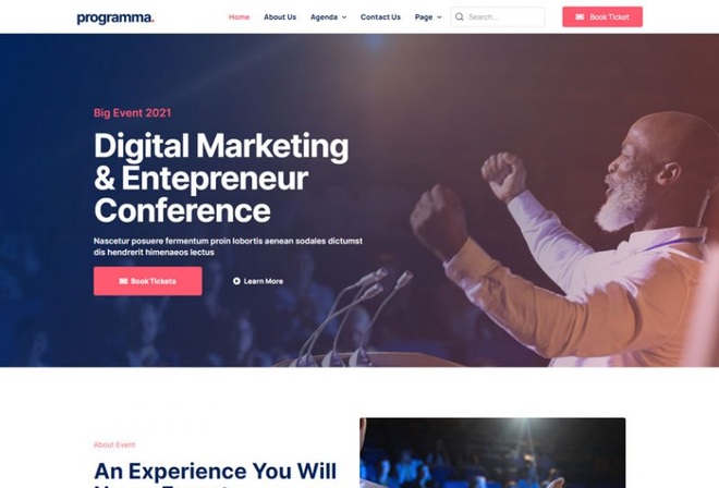 Programma - Template Kit for Event and Conference