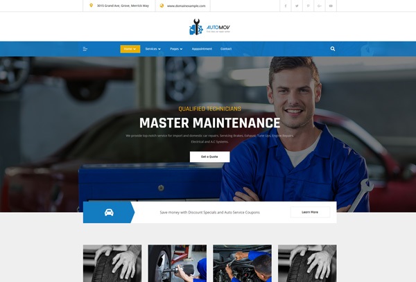 Automov - Car Repair, Auto Car Services