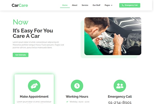 Car Care - Car Service & Repair Template Kit